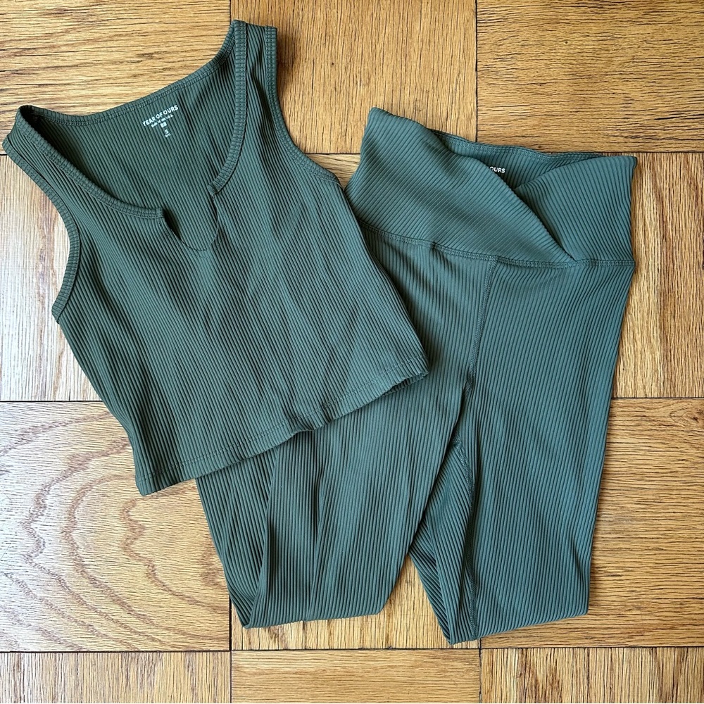 Year of Ours matching workout set